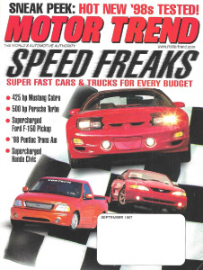 MOTOR TREND 1997 SEPT - VIPER-COBRA, DINAN, RENNTECH